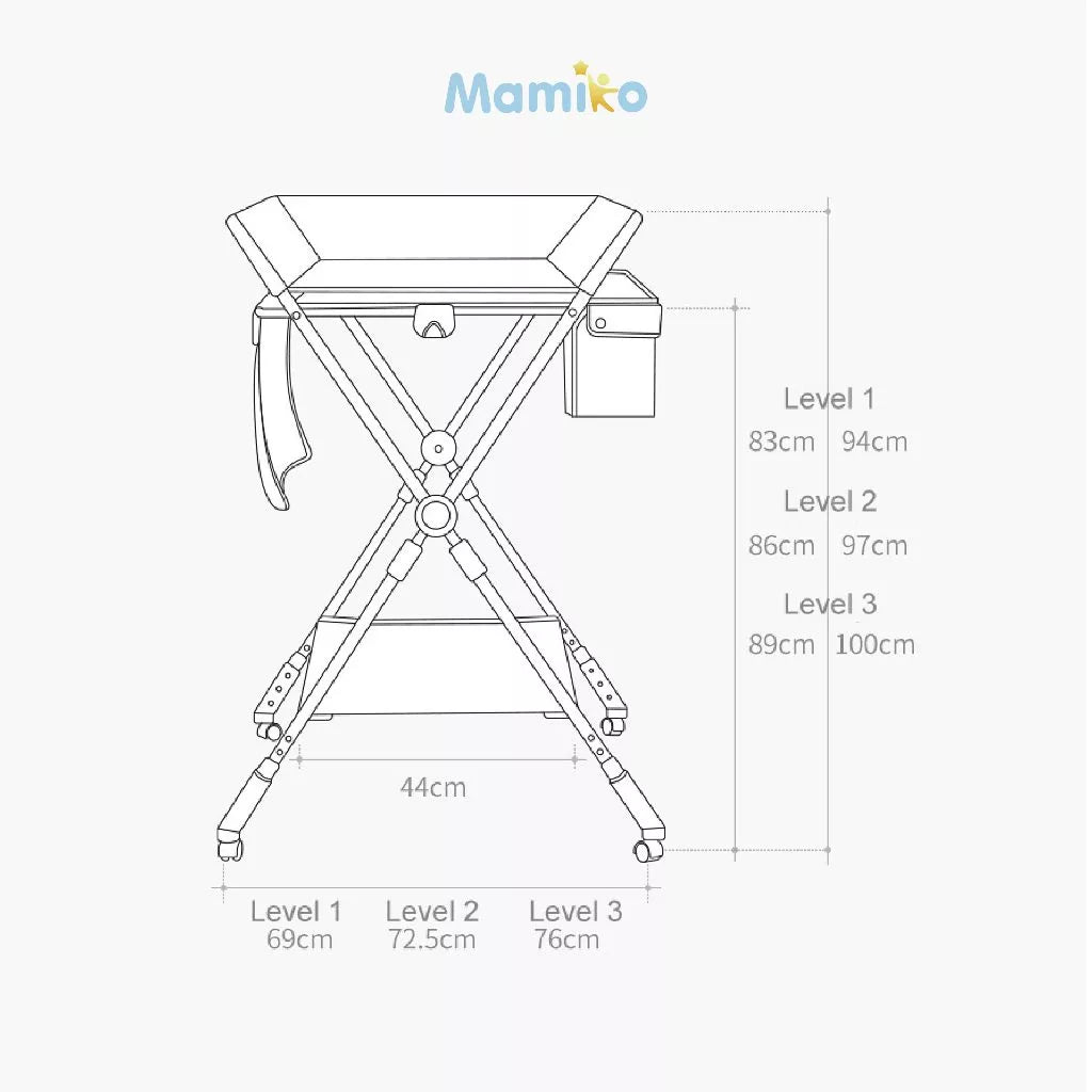 Mamiko Portable Diaper Table