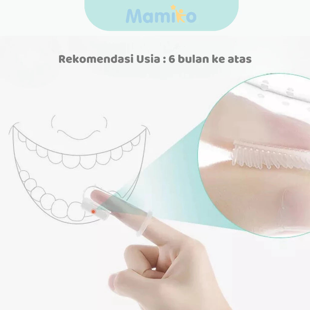 Mamiko Baby Finger Toothbrush