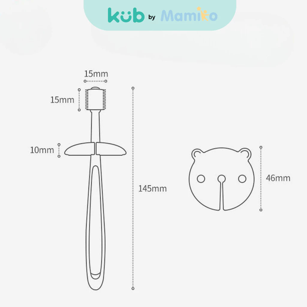 KUB Nano Toothbrush For Children 1-6 Y