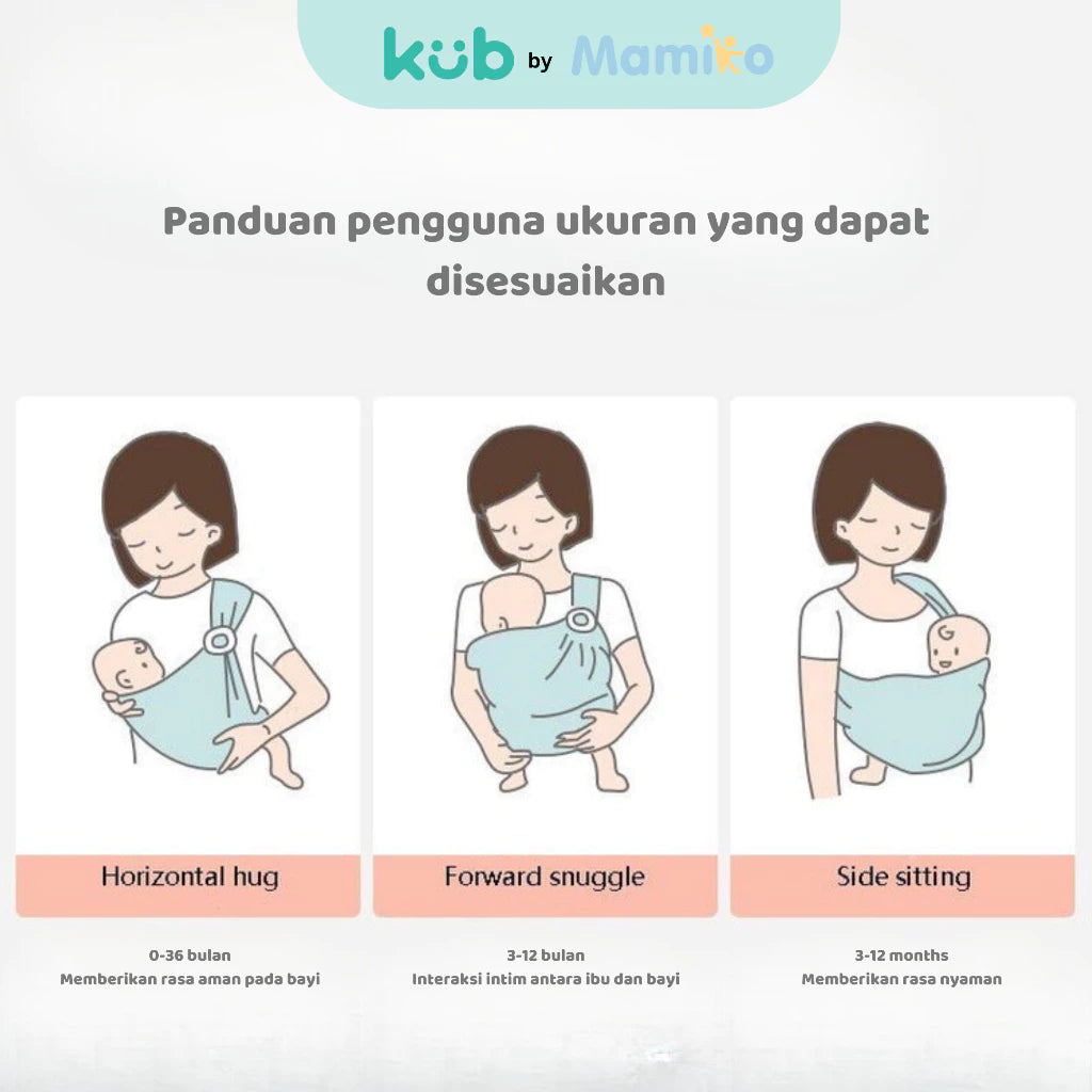 KUB Baby Sling + Nursing Cover