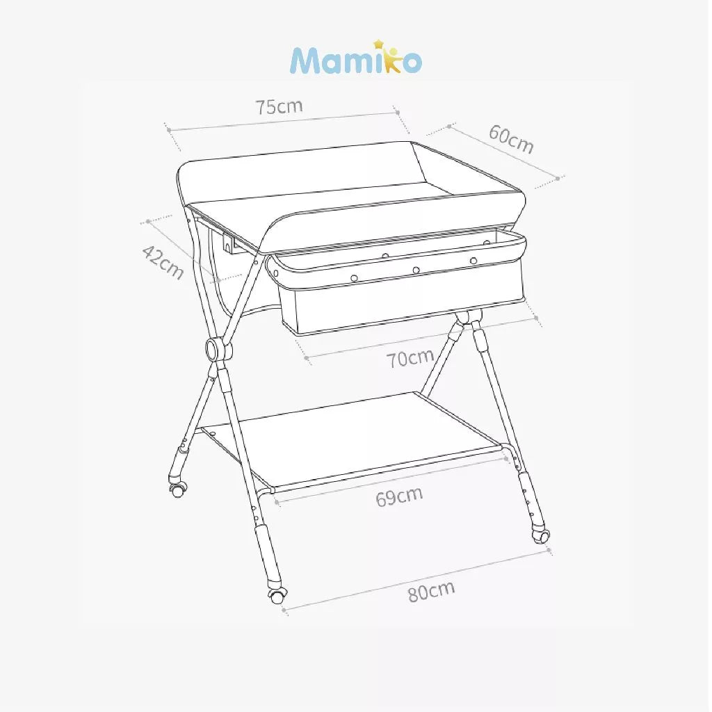 Mamiko Portable Diaper Table
