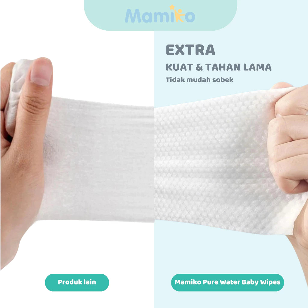 Mamiko Pure Water Baby Wipes (80s)