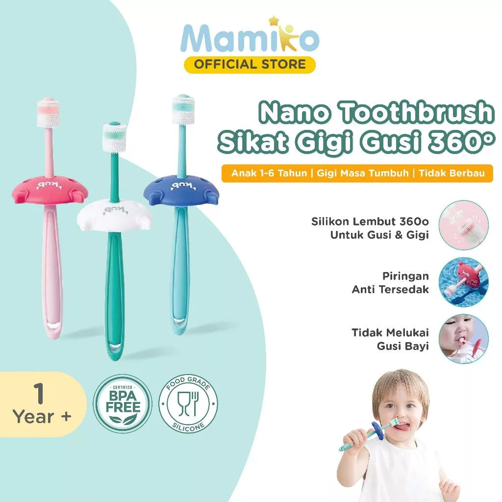 KUB Nano Toothbrush For Children 1-6 Y