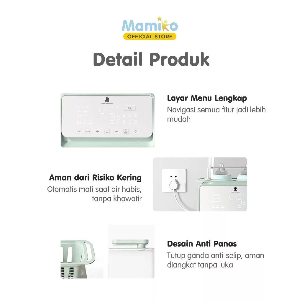 KUB Multifunctional Milk Warmer