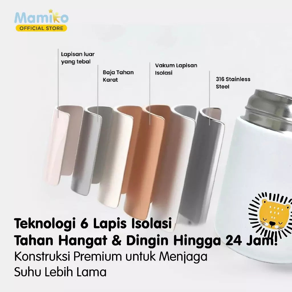 Mamiko Thermal Food Jar 480ML