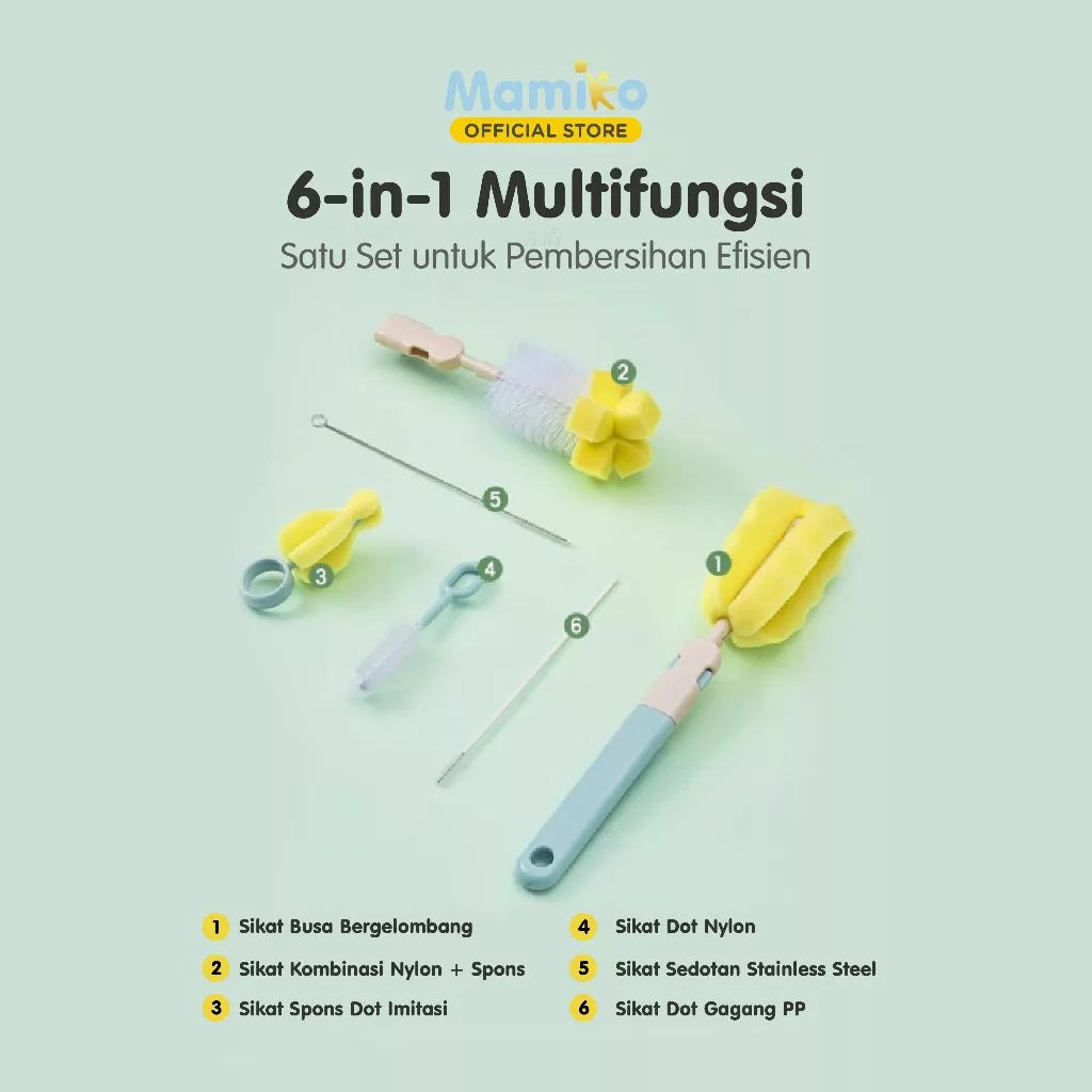 Mamiko Multifunction Bottle Brush (Normal)
