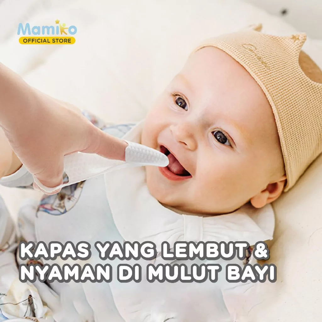 Mamiko Baby Finger Baby Wipes (50 Pcs)