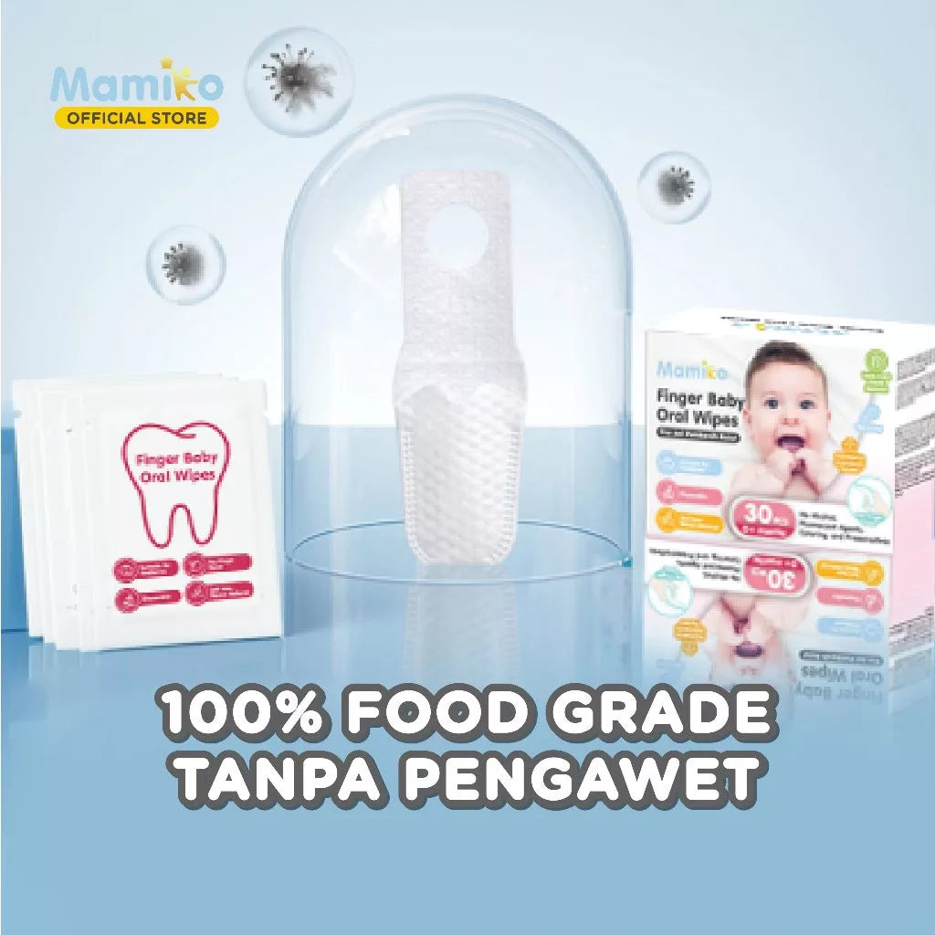 Mamiko Baby Finger Baby Wipes (50 Pcs)