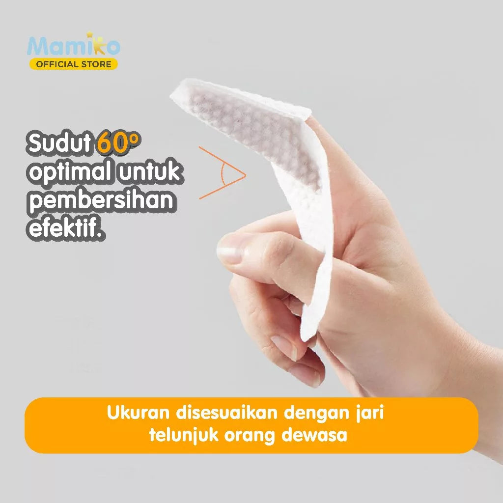 Mamiko Baby Finger Baby Wipes (50 Pcs)