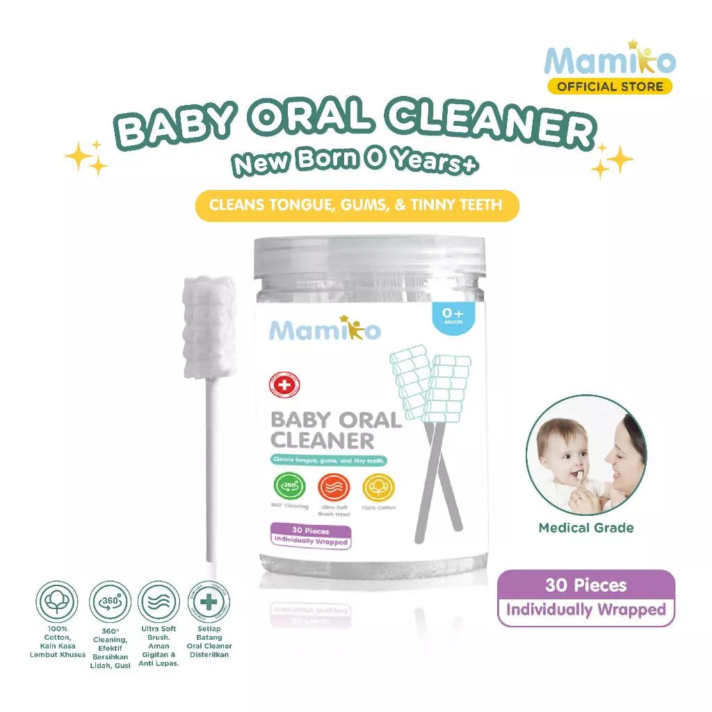Mamiko Baby Oral Cleaner (30 Pcs)