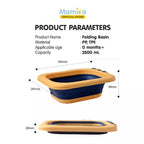 Mamiko Crocodile Foldable Basin