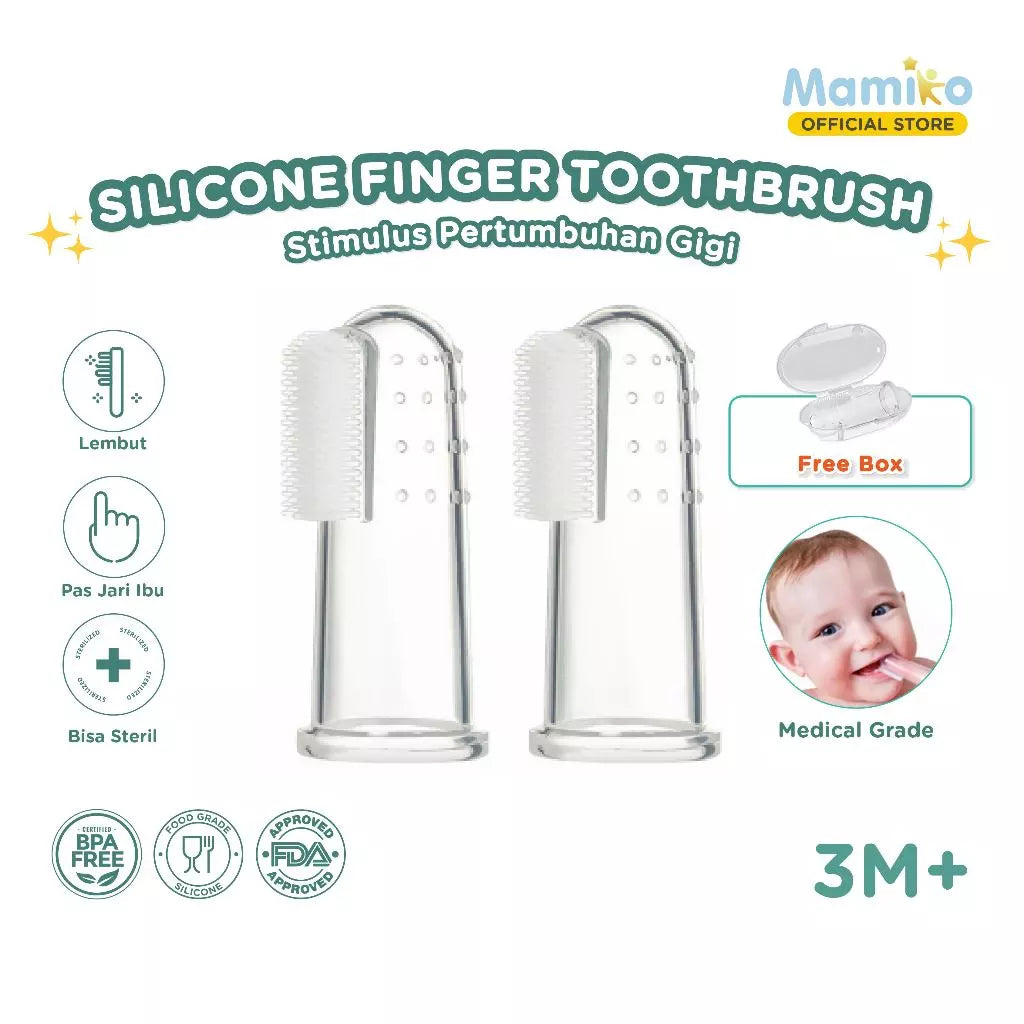 Mamiko Baby Finger Toothbrush