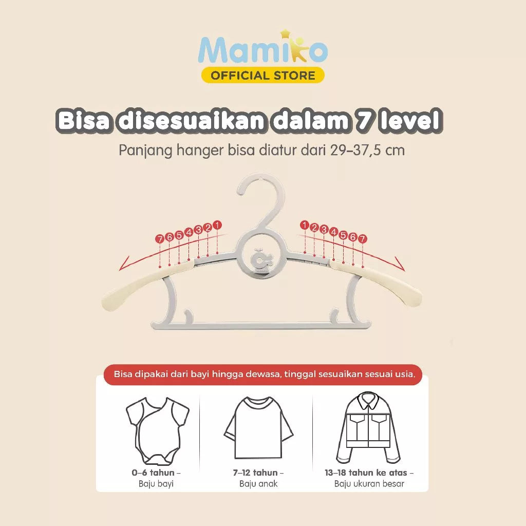 Mamiko Adjustable Clothes Hanger