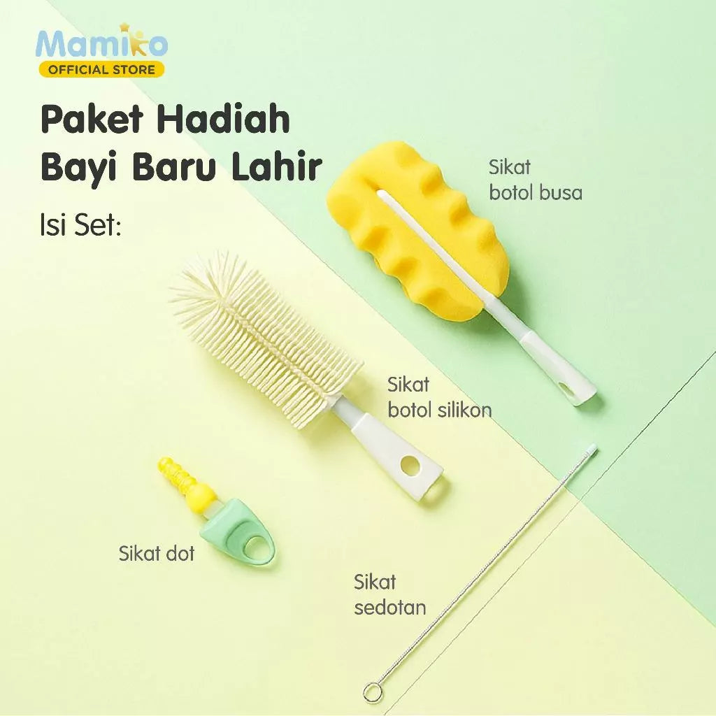 Mamiko Multifunction Bottle Brush (Silicone)