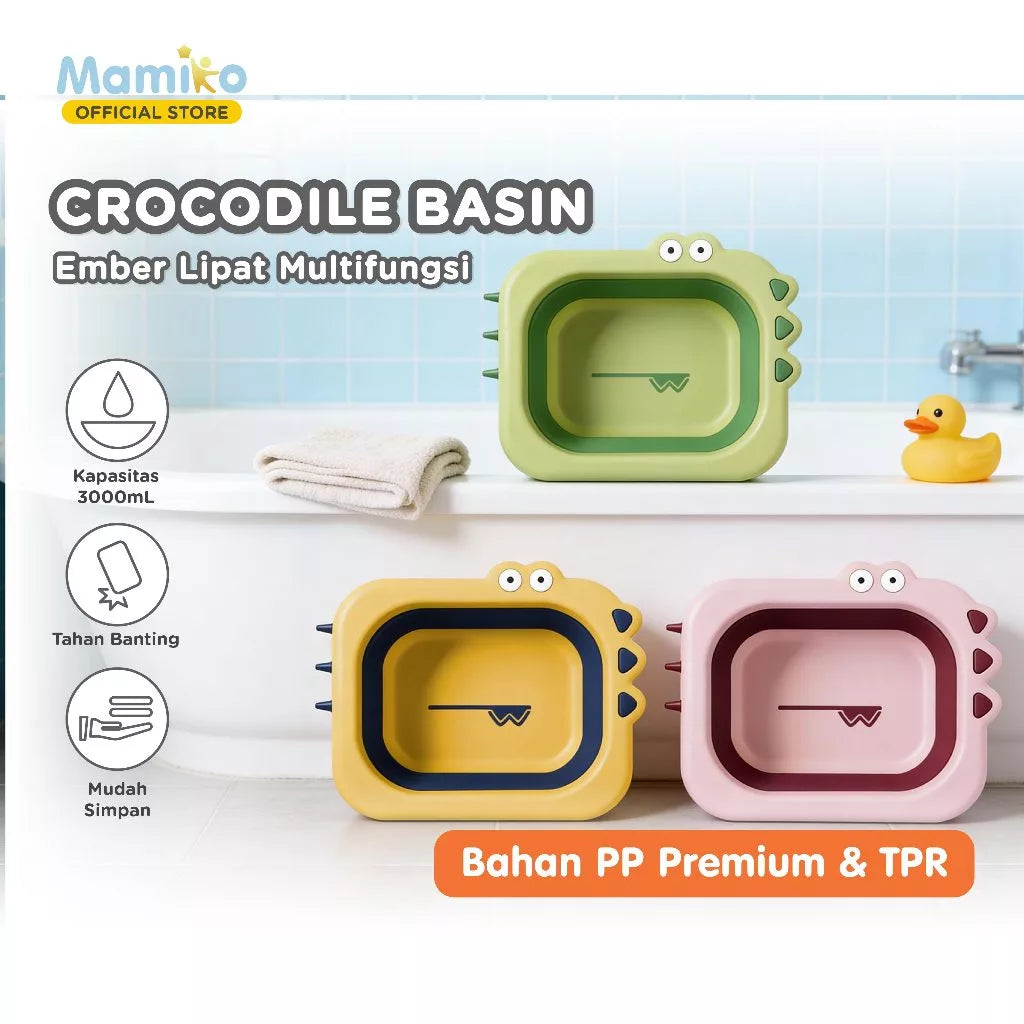 Mamiko Crocodile Foldable Basin