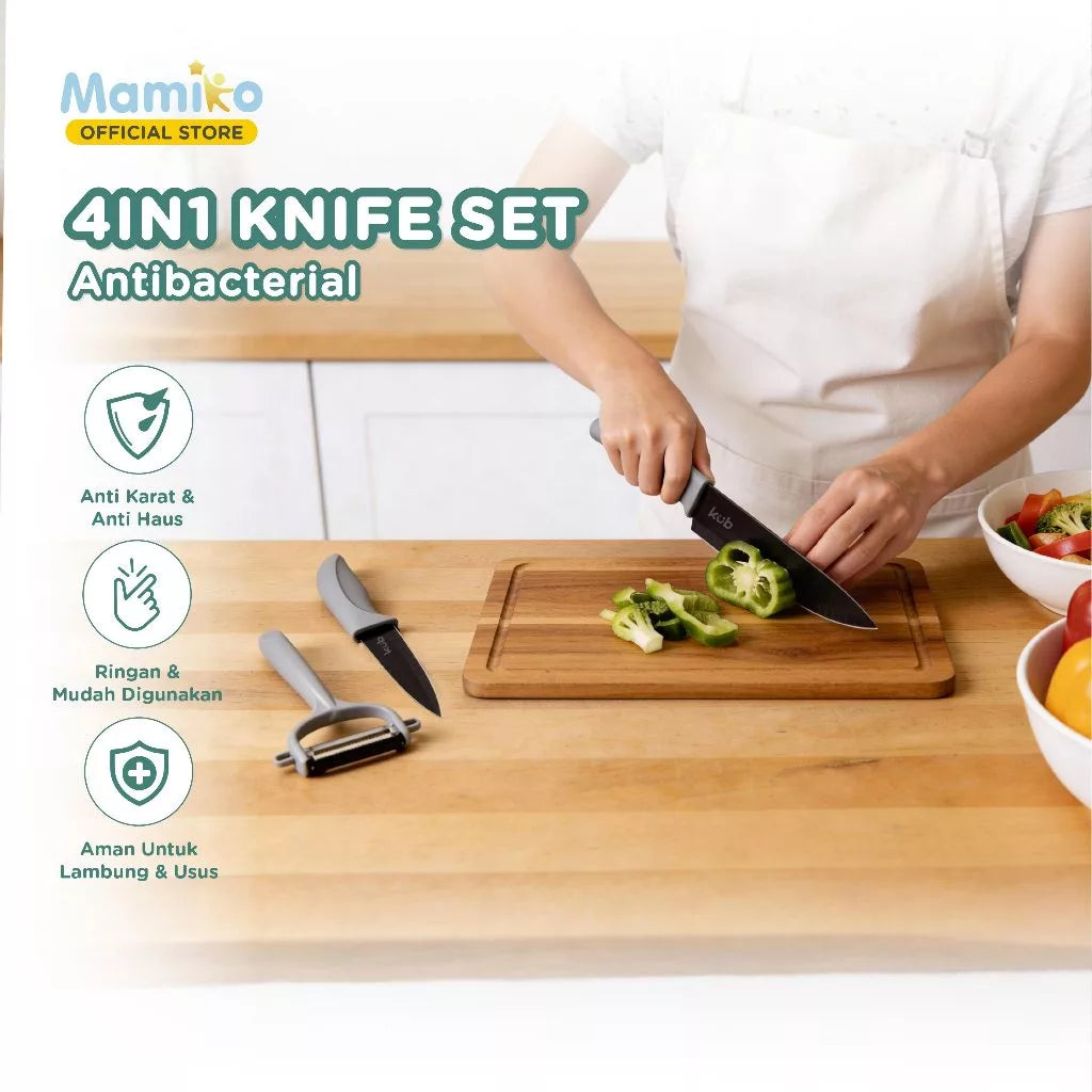 KUB Knife Set Black Ceramic