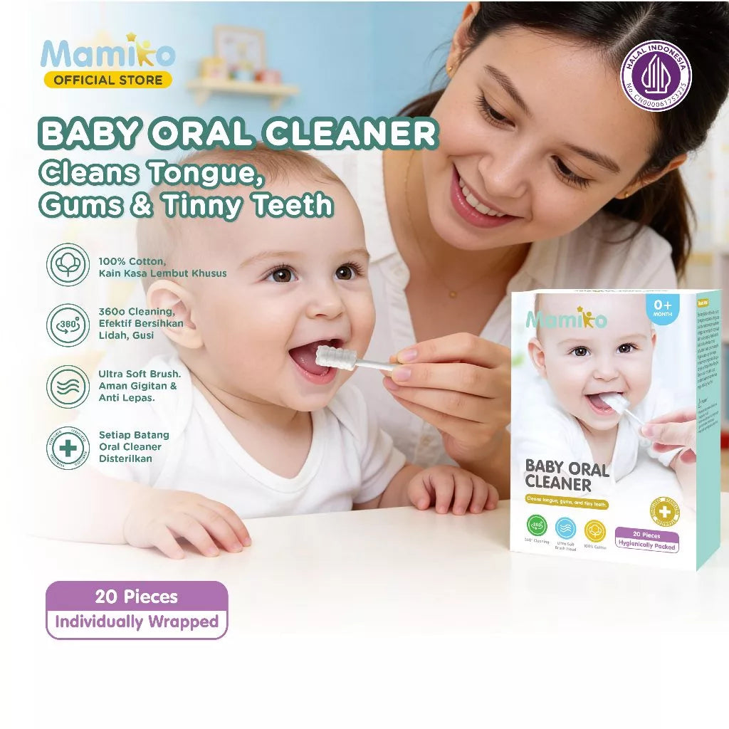 Mamiko Baby Oral Cleaner (20 Pcs)